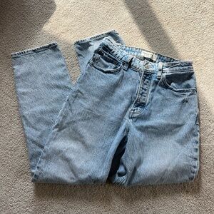 Abercrombie & Fitch Light Blue High-Rise Jeans